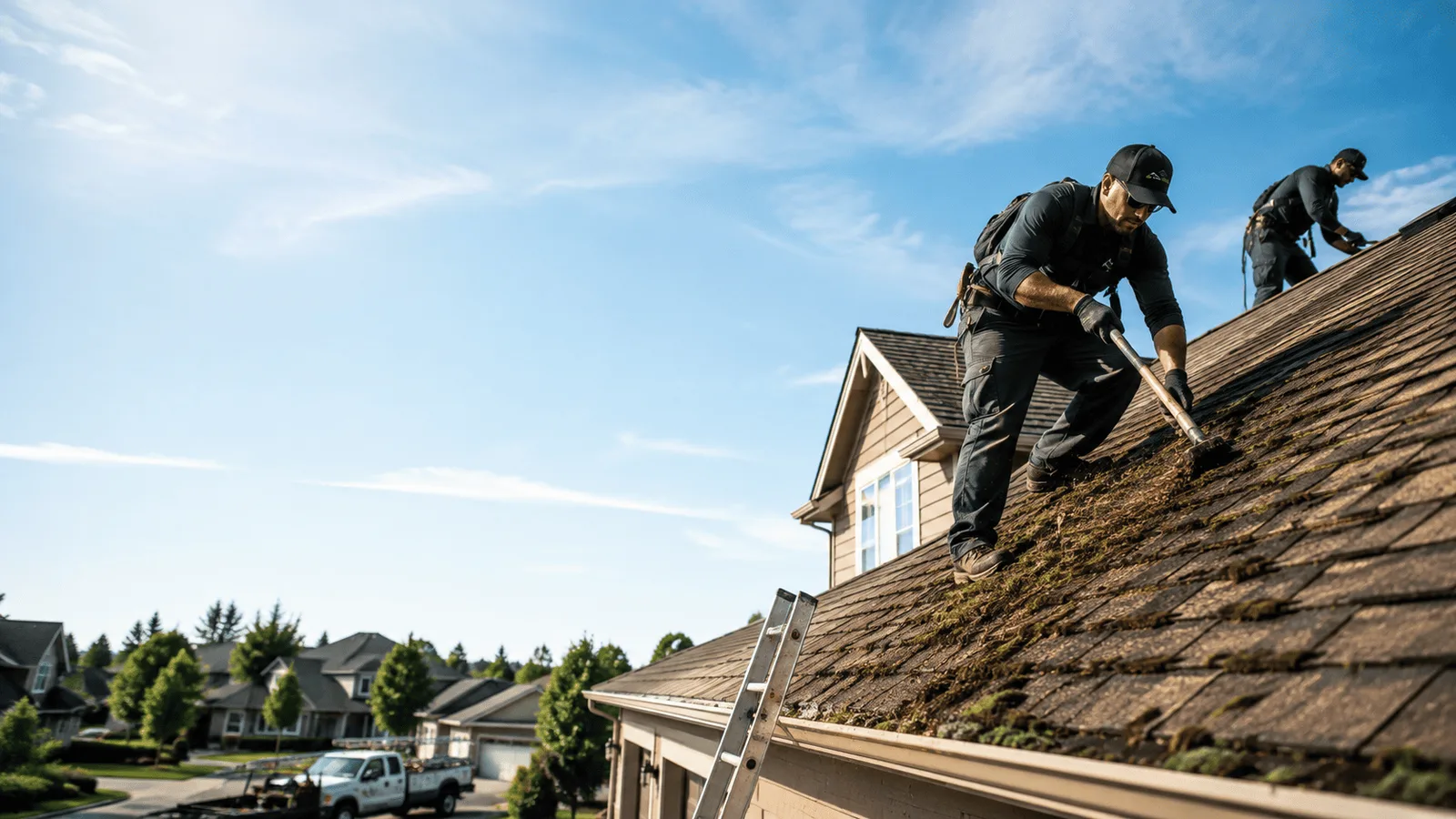 Roof Moss Removal in Harbor View, OH near me